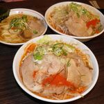 らーめんでぽっと - からし豚＆煮干し中華