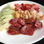 大阪屋 - テッチャン、牛上さがり、黒毛カルビ