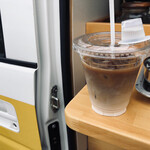 あらびかコーヒー - アイスカフェオレ ¥400