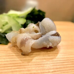 鮨処 多田 - 造り トリ貝(生)