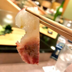 鮨処 多田 - 鯨ベーコンリフト