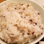 大かまど飯　寅福 - きのこ入りデミグラスソースハンバーグ…１４８０円(税込み)