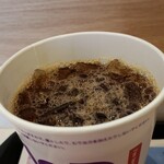 マクドナルド - アイスコーヒーM(クーポン120円)です。