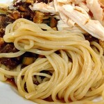 づゅる麺 池田 - 麺の感じ