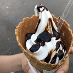 羊ヶ丘ドリーム 赤井川 山中牧場ソフトクリーム - 