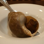 ぐるぐる Dining - 富山白バイ貝の煮付アップ