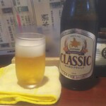 刺身居酒屋 なか善 - お次は瓶で。