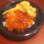 刺身居酒屋 なか善 - ワタクシの今日のミニ丼(笑)