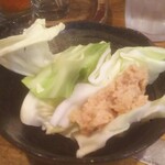 初代牛タン 赤兵衛 - お通し（無料）