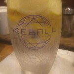 初代牛タン 赤兵衛 - ごろごろ氷結檸檬サワー！