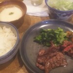 初代牛タン 赤兵衛 - ミックス定食