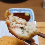 神山鶏肉店 - 手羽先餃子