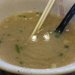 麺屋ばやし - スープはこんなかんじ