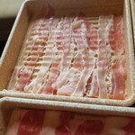 しゃぶ葉 倉賀野店 - 豚バラ肉