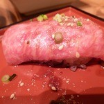 神楽坂 翔山亭 - お気に入りの牛握り