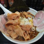 一条流がんこ総本家分家四谷荒木町 - 悪魔ラーメン　大盛　1,100円