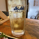 じぃえんとるまん - 樽生 白 ホッピー中 400円。
            ちなみに大は 450円、ジャンボは 600円です。