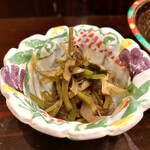 かもめ食堂 - 突き出しの山わさび(だったかな)