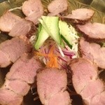 長来軒 - 焼豚。こんなにたべれるでしょうか（笑）