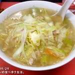Ichiban - 野菜の甘みがスープに溶け込んでいるタンメン