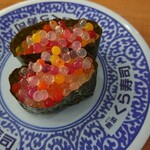 無添くら寿司 - 海の宝石箱(こいつは見た目に騙された！正直不味い)