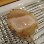 旬彩 天ぷら 心来(しんら） - ホタテ。