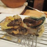 旬彩 天ぷら 心来(しんら） - 鮑。