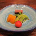 旬彩 天ぷら 心来(しんら） - デザート。