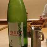 鮨 おおが - 三重県の瀧自慢超辛口特別純米PROUD