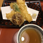 和風レストランまるまつ - 天ざるの天ぷら