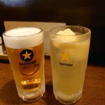 ＸＸ屋台　せいじ - ビールとゴロゴロパインのなんちゃら