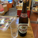 Echizen Gani Yama Ni Suis An - 瓶ビール（中）キリンクラシックラガー　¥670