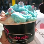 La Abuela - 料理写真:コットンキャンディとストロベリーチーズケーキ