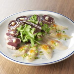 Itaria Ryouri Wo Tabe Ni Ikou - 三重県岩崎魚店直送の鮮魚のカルパッチョ