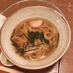 田舎家 - かけうどん