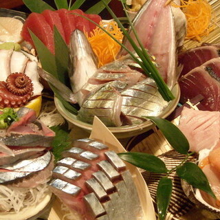We are confident in the cost performance of our sashimi Japanese sea platter!