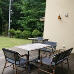 カフェ ラベイユ - テラス席