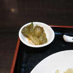 本格中華食べ放題 天香府 - 漬け物の搾菜