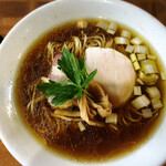 ふくろう - 【限定】はまぐり×鮎ラーメン(冷)