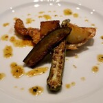 ステーキ屋 扇 - 本日のお魚は真鯛のポワレ。