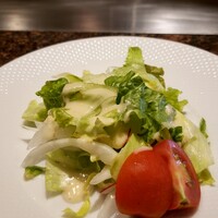 ステーキ屋 扇 - ランチサラダ
