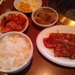 カルビ屋大福 - ご飯大盛り無料です