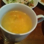 カルビ屋大福 - 飲み放題の玉子スープ