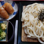 太昌うどん - ざるうどん＋いなり