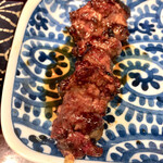 鳥田中 - 背肝もタレで　これは背肝の旨さが凄くてやられました