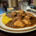 カレーの店 マボロシ - チキン ご飯少なめ 大辛