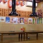 食道園 - 店内も昭和です。正座は苦手ですが、このお店は好きなので戦線我慢できちゃいます：笑