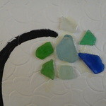 網元イタリアン - 海に落ちていたビンのかけら