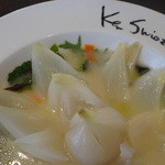 網元イタリアン - 綺麗な花の形が素晴らしい