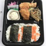 大名弁当 - 明太のりカラ弁当